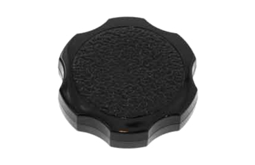 サムノブ(黒)(菊型) 六角穴付ボルト圧入用キャップのみ